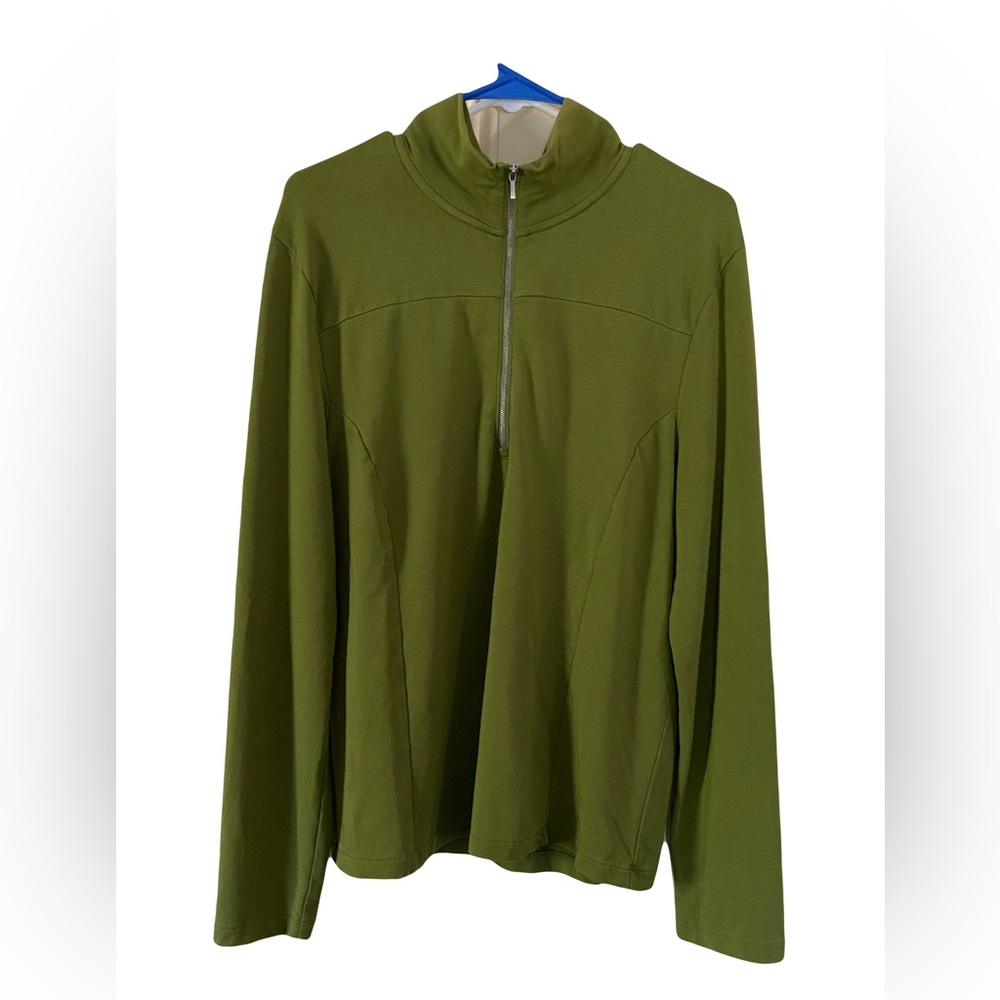Talbots Green Top, Size Large